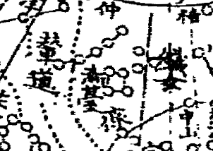 File:Zhinü, Jiantai and Niandao in Yixiang kaocheng Stat Map (18th century).png
