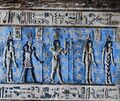 Aquarius; rectangular zodiac of Dendera