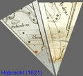 "Rhombus" on Habrecht Globe gores (1621), CC BY WGSN