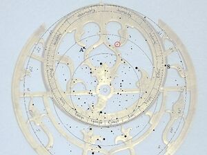 Identification with the help of Spica (S) and Altair (A) as reference