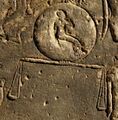 Libra, circular zodiac of Dendera (CC BY Musée du Louvre, Département des Antiquités égyptiennes)