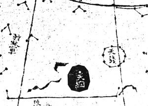Tiangang in Suzhou star map