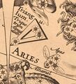 Triangulum in Plancius (1612).