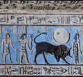 Taurus; rectangular zodiac of Dendera