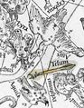 Sagitta in Dürer (1515) labelled Telum.