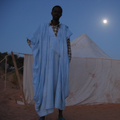 a bedouin tent in Mauretania at full moon, CC BY SMH 2008