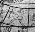 Paris – winter hemisphere n.b. – man with bow