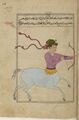 (al-Sufi, Kitāb suwar al-kawākib al-ṯābita) leaps, furry band at waist