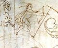 zodiac rota man with horns to right