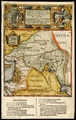 Plancius (1590): Biblical Maps, with modern highlighting of Jor-Dan, Euphrates, Tigris and the Paradise south of Babylon.