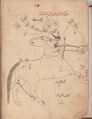 (al-Sufi, Kitāb suwar al-kawākib al-ṯābita) Doha, Mus of Islamic Art Ms 2. 1998. SO (= Sotheby’s 1998, lot 34) Dated April 1125 AD; Baghdād n.b. – leg extended, drawn bow, turban with fluttering ends